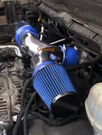 Blue Dual Twin Air Intake Kit Filter For 2003-2008 Dodge Ram 1500 Hemi 5.7L V8. Fixed Price $75.00.
