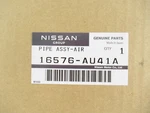 Genuine Oem Nissan 16576-AU41A Air Intake Duct Assy 2001-2006 Sentra. Fixed Price $266.58.