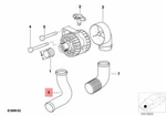 Genuine Bmw E46 320CI 320I 323I 2.4 325CI 325I Alternator Air Duct 12311706643. Fixed Price $144.75.