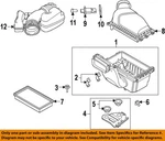 Ford Oem 13-19 Flex Enginetransaxle Intake-air Duct DA8Z9B659A. Fixed Price $114.28.