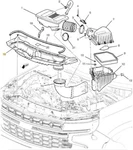 Engine Air Intake Hose Debris Screen 2021 Cadillac Escalade Suburban Tahoe Yukon. Fixed Price $95.25.