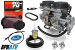 2001-2005 Raptor Yfm 660 Kit Carburetor Cable K&n Filter Intakes Complete. Fixed Price $199.99.