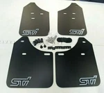 Sale Sr 02-07 Mud Flaps Set Black W/ Hardware Kit & Custom Vinyl. Fixed Price $53.90.
