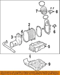 Ford Oem 03-07 Excursion Engine Air Intake-element 4C3Z9601AA. Fixed Price $76.34.