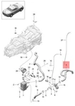 Genuine Porsche 718 Boxster Cayman 982 Coolant Hose Feed 98130707402. Fixed Price $87.19.