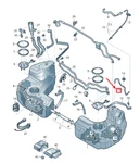 New Audi R8 Fuel Line 4S0201215G Genuine. Fixed Price $184.29.