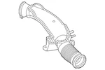 Genuine Land-rover Air Inlet Duct LR145209. Fixed Price $211.71.