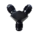 1PCS Black Aluminum Y Fitting 6 X An Male Emusa. Fixed Price $9.49.