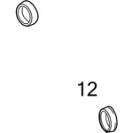 New Genuine Mercedes-benz Seal Ring 2661410160 / 266-141-01-60 Oem. Fixed Price $15.70.