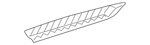 Genuine Audi Vent Grille 420-827-949-B-3FZ. Fixed Price $393.15.