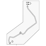 Genuine Subaru Evaporator Tube 73431SJ041. Fixed Price $99.46.