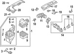 Genuine Nissan 2022-2023 Rogue Intake Duct 16576-6RC3B. Fixed Price $107.72.