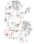 Audi Q7 4L Left Side Intercooler Air Pipe Hose 7L6128609D 2015 No Duty To. Fixed Price $86.04.
