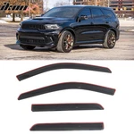 Fits 11-26 Dodge Durango In-channel Window Visors Vent Rain Guards Deflectors. Fixed Price $42.99.