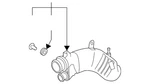Genuine Mazda Engine Air Intake Hose L33E-13-230. Fixed Price $174.93.