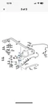 Intake Idle Air Cold Start Breather Control Valve Hose 1986-91 Mercedes. Fixed Price $20.00.