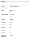 Audi 2012-2018 A6 Fuel Return Hose 4G0201220B. Fixed Price $94.99.