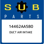 Subaru Duct Air Intake 14462AA580, New Genuine Oem Part. Fixed Price $143.96.