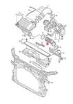 Genuine Audi Vw Seat Skoda A3 RS3 Sportb. Lim. Air Guide 5Q0129618E. Fixed Price $36.55.