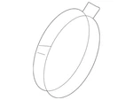 Genuine Volkswagen Intake Pipe Clamp N-906-565-01. Fixed Price $19.62.