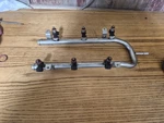 07-10 Ford Edge 3.5 Genuine Fuel Injectors Set With Rail Oem 7T4E-9F797-JA. Fixed Price $60.00.