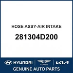 2006-2008 Hyundai Entourage Hose Assembly-air Intake Oem New 281304D200. Fixed Price $173.94.