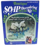 Craft Master Snow Bird Soap Decorating Kit Flowers Blue Beads Sweetheart 1970S. Fixed Price $12.65.