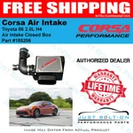 Corsa Air Intake Closed Box For 2012-2017 Toyota 86 / Subaru Brz Fr-s 2.0L. Fixed Price $435.99.