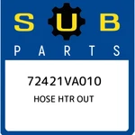 Subaru Hose Htr Out 72421VA010, New Genuine Oem Part. Fixed Price $27.90.