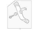 Genuine Volkswagen Inter-cooler Pipe 5C0-145-770-C. Fixed Price $88.79.