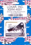 Lokar XSRK-4001 Throttle Cable Bracket; Carb Mount, Stainless Steel, Black. Fixed Price $30.95.