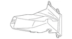 Genuine Audi Air Duct 4G8-121-333-A. Fixed Price $329.85.