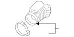 Genuine Volvo Engine Air Intake Hose 32222072. Fixed Price $156.84.