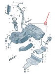 New Audi A5 Sportback 8T Fuel Tank Breather Line 8K0201167K Original. Fixed Price $58.99.