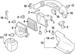 Genuine Subaru Air Inlet Duct 46012SL000. Fixed Price $40.17.