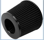 3" Inlet High Flow Clamp-on Cold Air Intake Filter Cleaner 76MM Color: Black. Fixed Price $25.00.