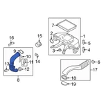 For Bmw X5 2009-2013 13717808157 Engine Air Intake Hose. Fixed Price $357.21.