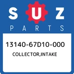 13140-67D10-000 Suzuki Collector,intake 1314067D10000, New Genuine Oem Part. Fixed Price $481.14.