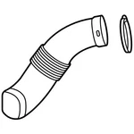 Genuine Bmw Intake Duct, Right 13-71-8-053-369 New. Fixed Price $191.87.