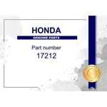Genuine Honda Rubber Air Cleaner Mounte Ink Part No. 17212-PLC-000. Fixed Price $29.66.