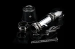 Weapon Polished Secret Intake For 2000-2004 Escape Black 307-135-101. Fixed Price $237.01.