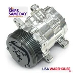 March P412, One Sanden Style Chrome Compressor High Performance & Racing Part. Fixed Price $529.03.