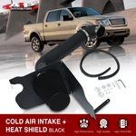 Black Pipe Cold Air Intake + Heat Shield Filter Kit 2004-2008 Ford F-150 V8. Fixed Price $117.00.