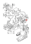 New Audi R8 4S3 4S9 4SP 4SR Oil Hose 4S0117413E 17-19 Original No Duty To. Fixed Price $513.78.