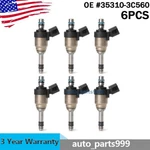 6PCS Fuel Injectors 35310-3C550 For Kia Cadenza Sorento Sedona 3.3L V6 Hyundai. Fixed Price $68.39.