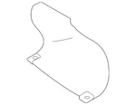 Genuine Subaru Air Inlet Duct 46012AN00A. Fixed Price $23.86.
