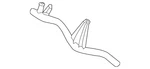 Genuine Volkswagen Engine Coolant Pipe 3QF-121-070-K. Fixed Price $6.68.
