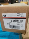 Gates 23848 3" Id Thermoplastic Rubber (tpr) Air Intake / Defroster Hose, 6 Feet. Fixed Price $34.95.
