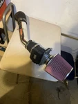 00-05 V6 Mitsubishi Eclipse Aem Short Ram Intake With Maf. Fixed Price $150.00.