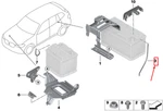 Bmw X3 G01 Battery Degassing Pants 61219350093. Fixed Price $20.77.